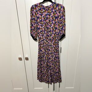 Paul Smith Multicolor Floral Long Sleeve Dress